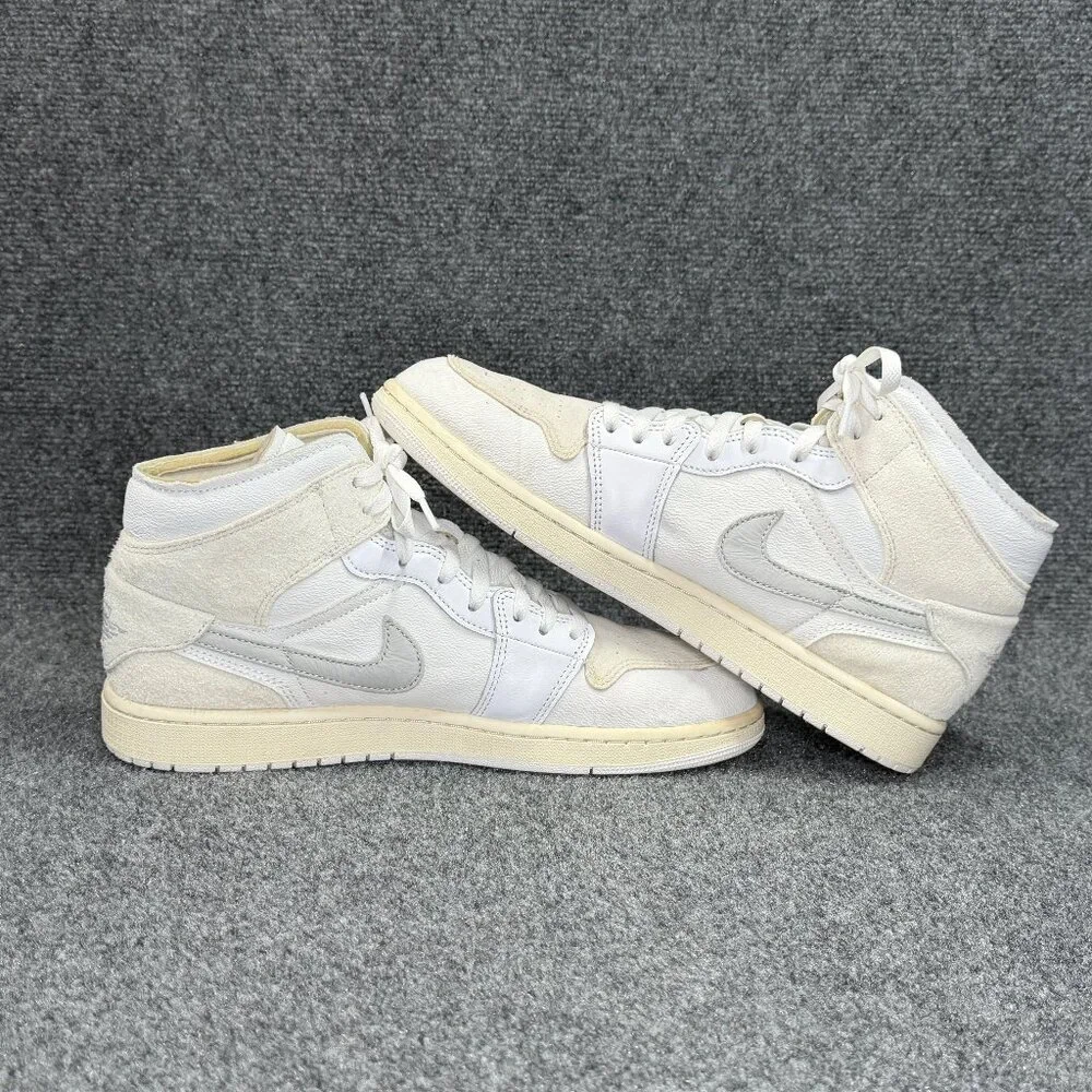 Jordan 1 Mid SE Craft Shoes Mens Size 11.5 Tech Grey Athletic Basketball Sneaker